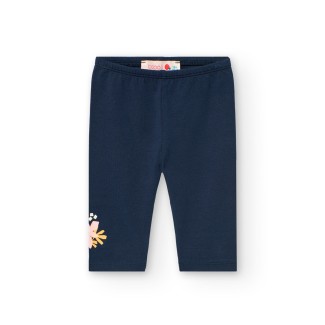 Legíny 3/4 Capri Boboli - tmavomodré