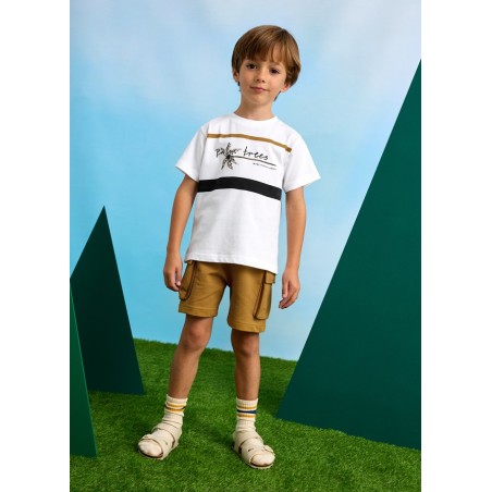 Letný Šortkový Set Palm Mayoral - khaki