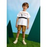 Letný Šortkový Set Palm Mayoral - khaki