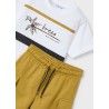 Letný Šortkový Set Palm Mayoral - khaki